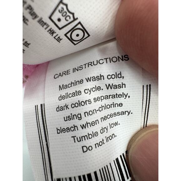 2013 Tummy Stuffers Pink Cat Jay Play Plush Stuffed Animal Holder Storage 15” - Picture 9 of 11